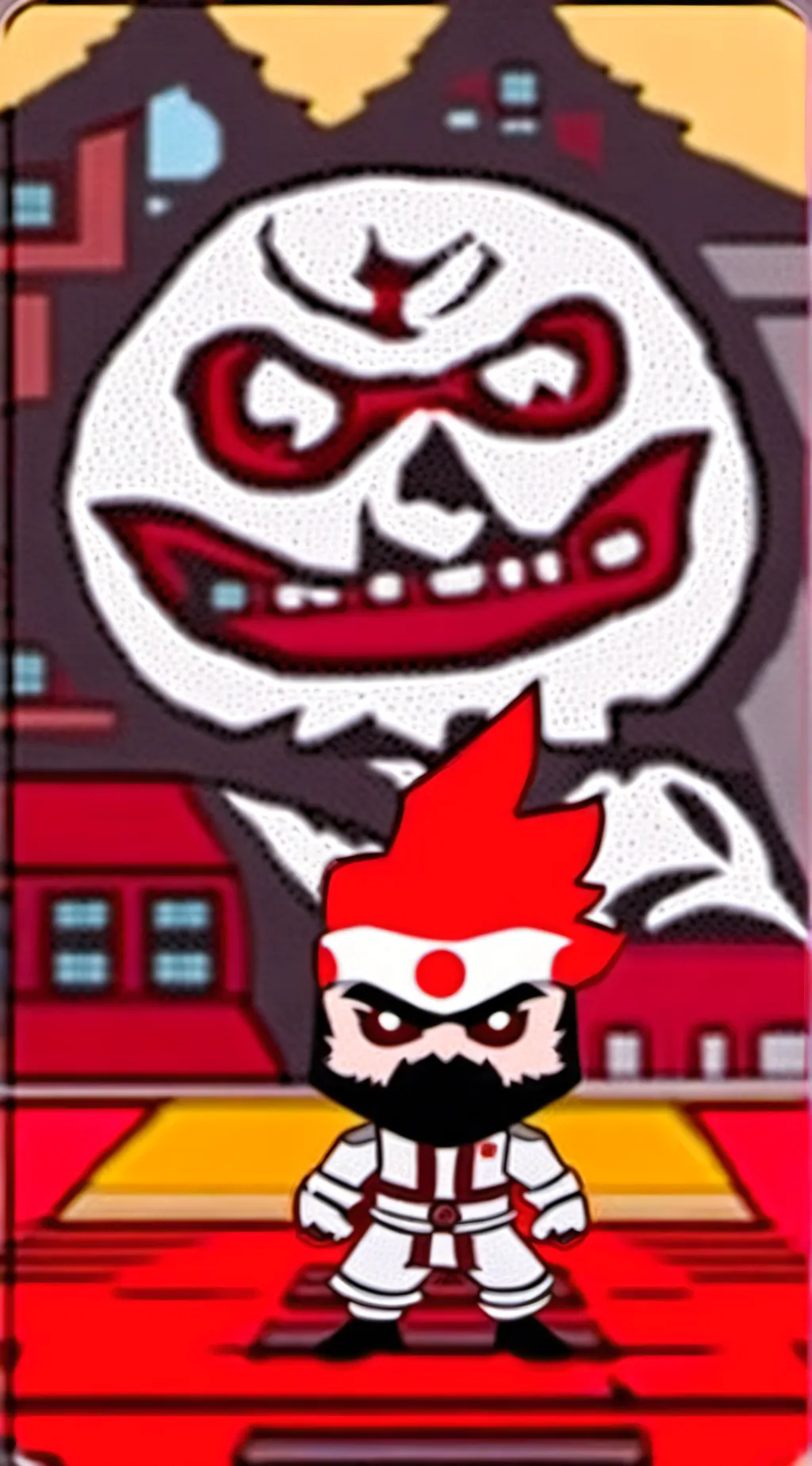 ai character: *husker* background