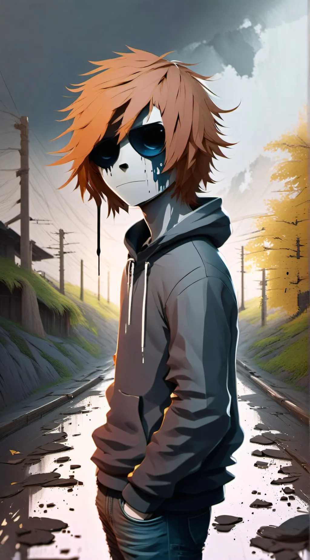 ai character: Eyeless Jack  background