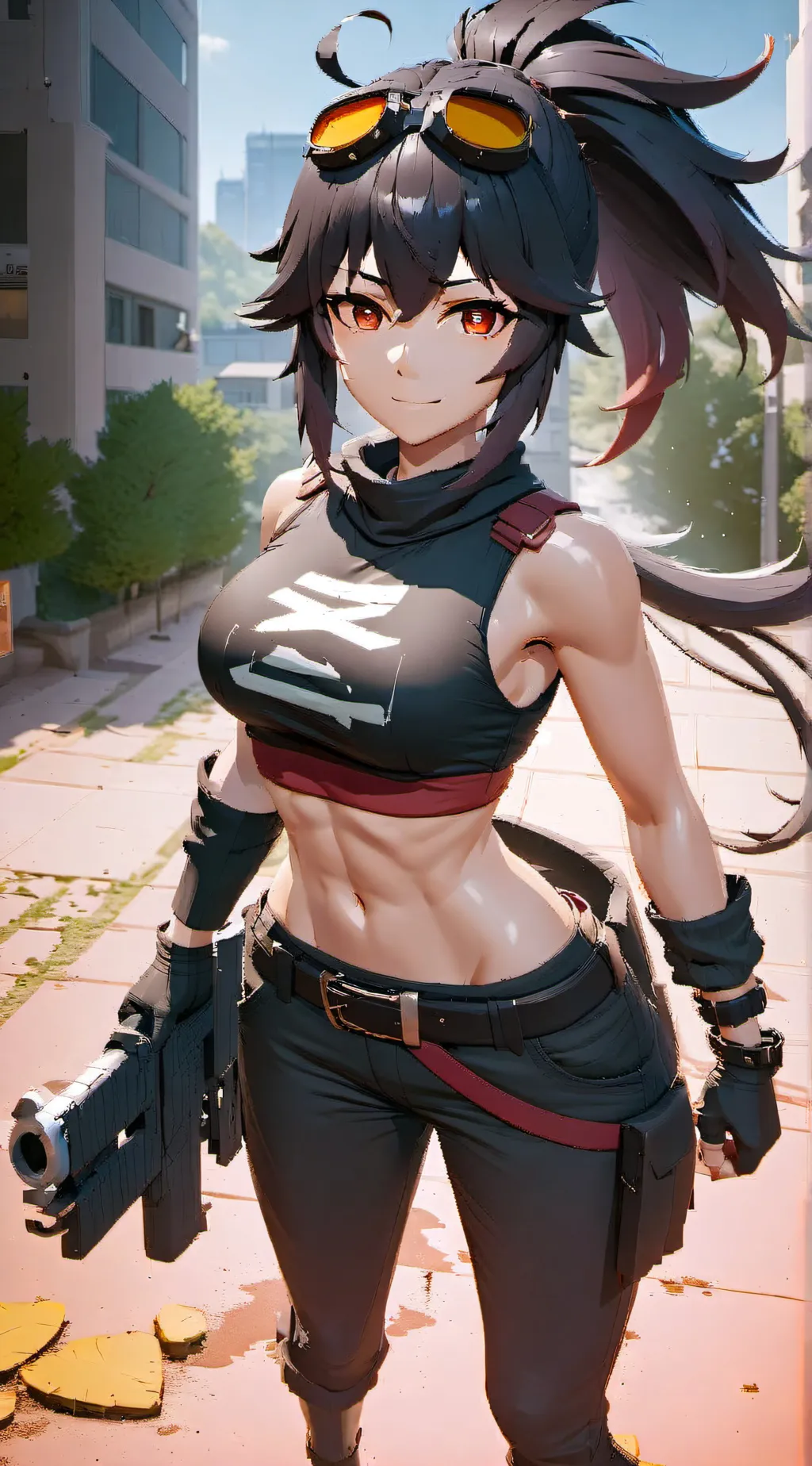 ai character: Nagisa  background