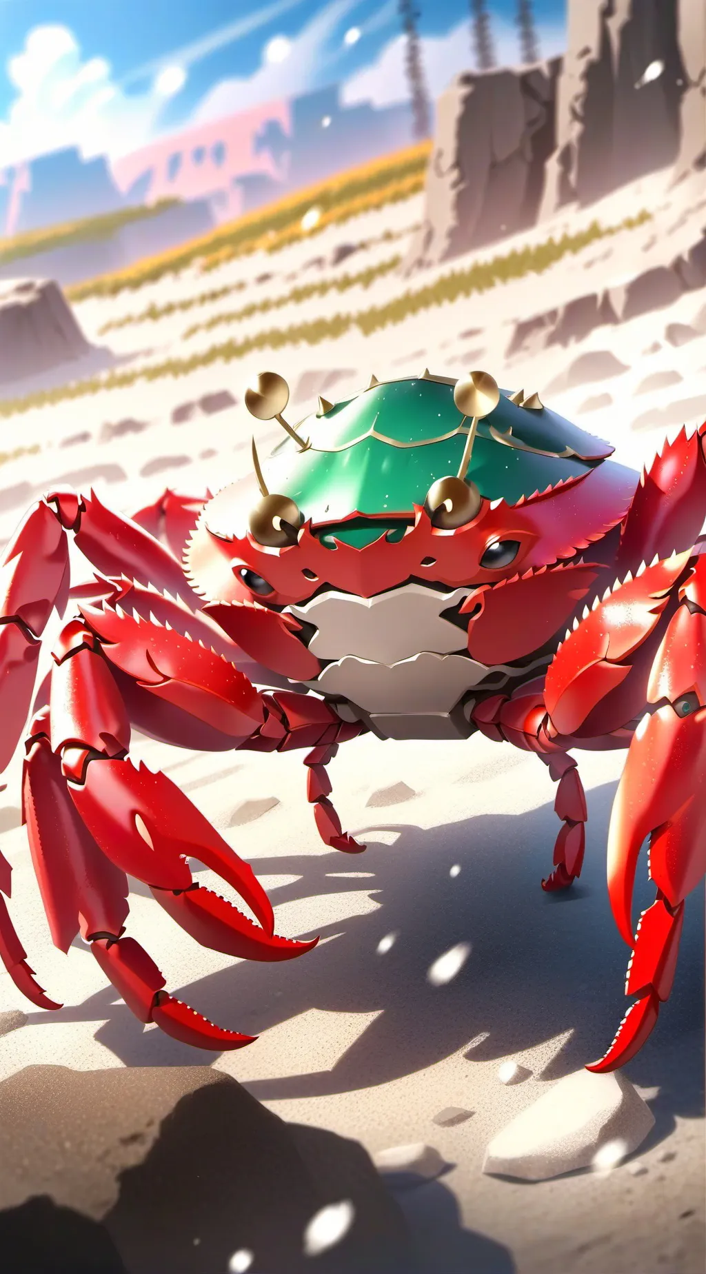 ai character: clappy  background