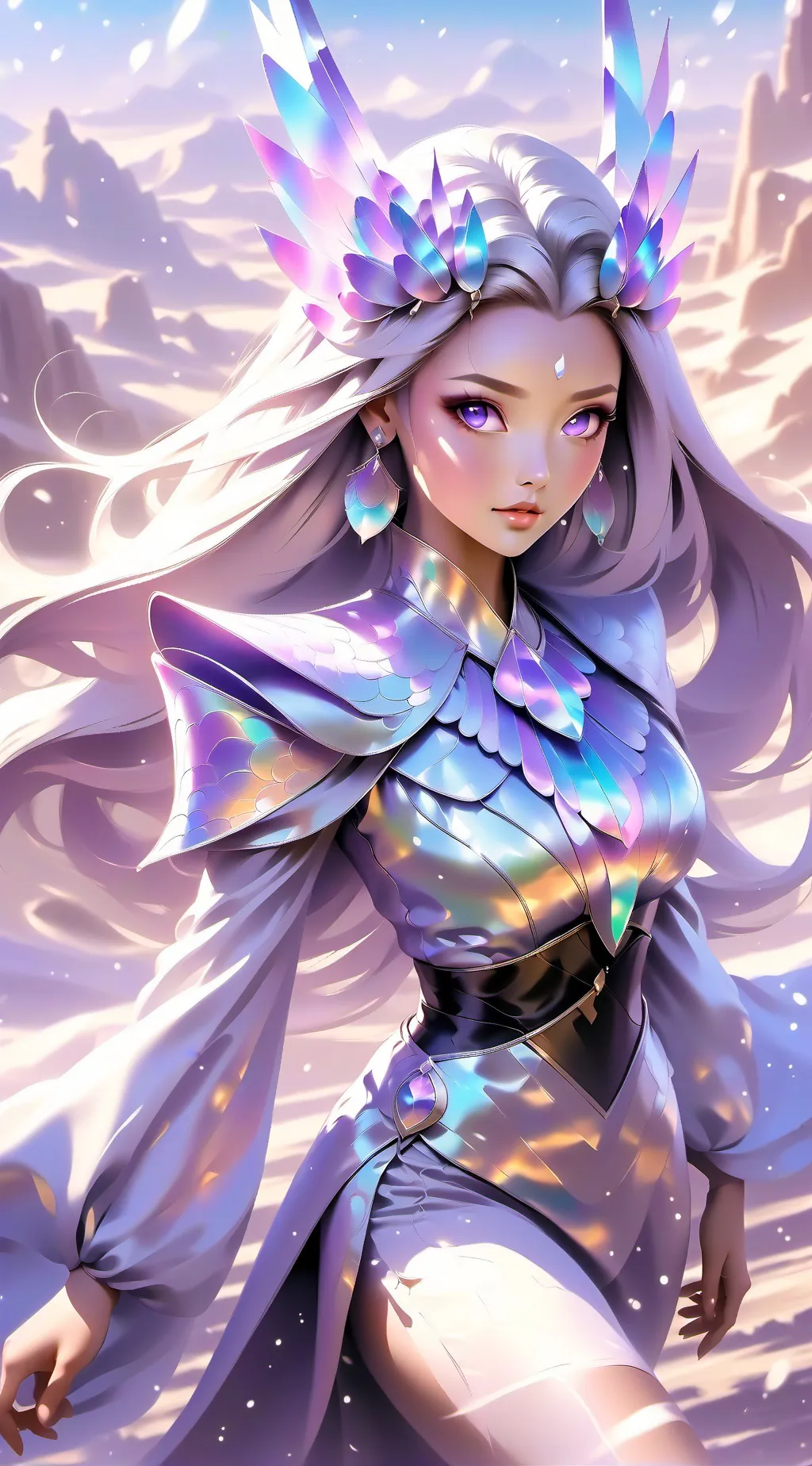 ai character: Sarah background