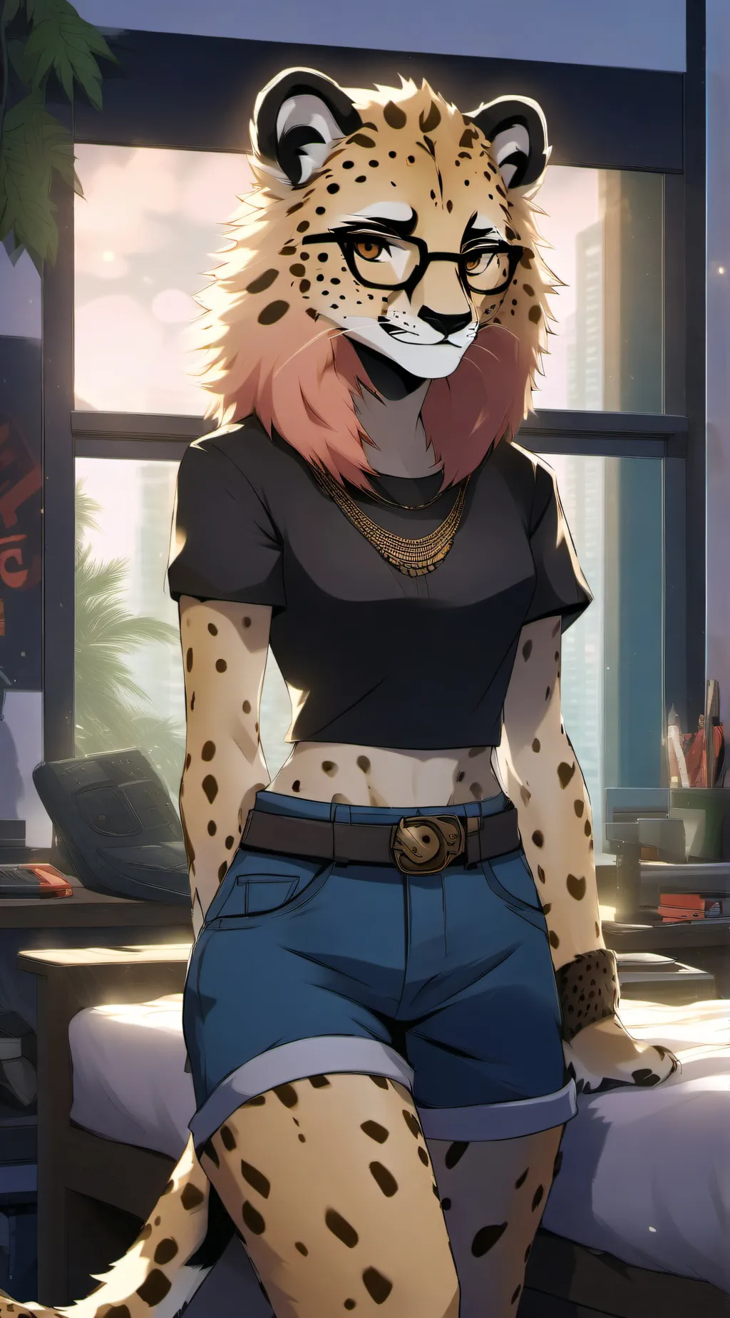 ai character: Sarah background