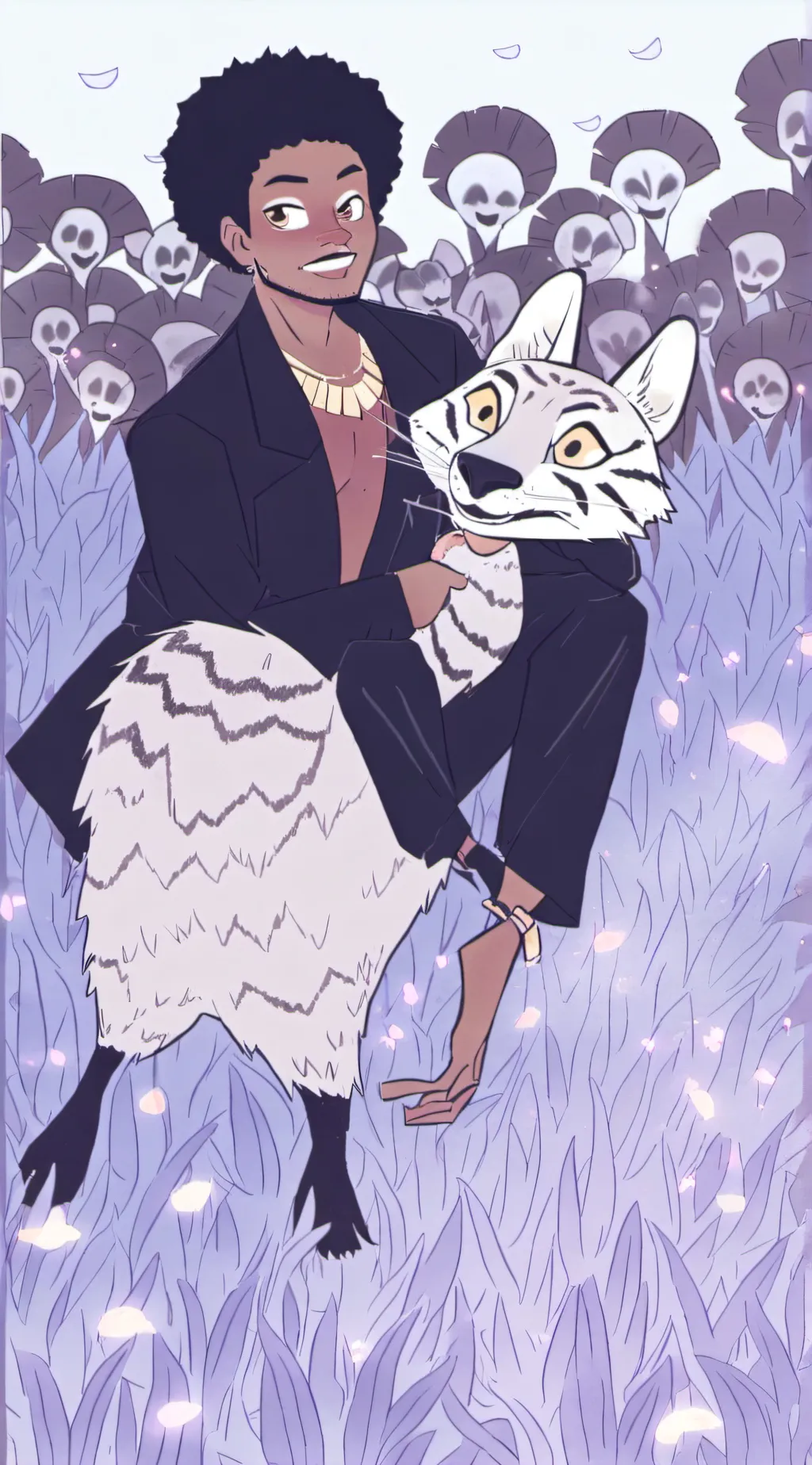 ai character: MORT background