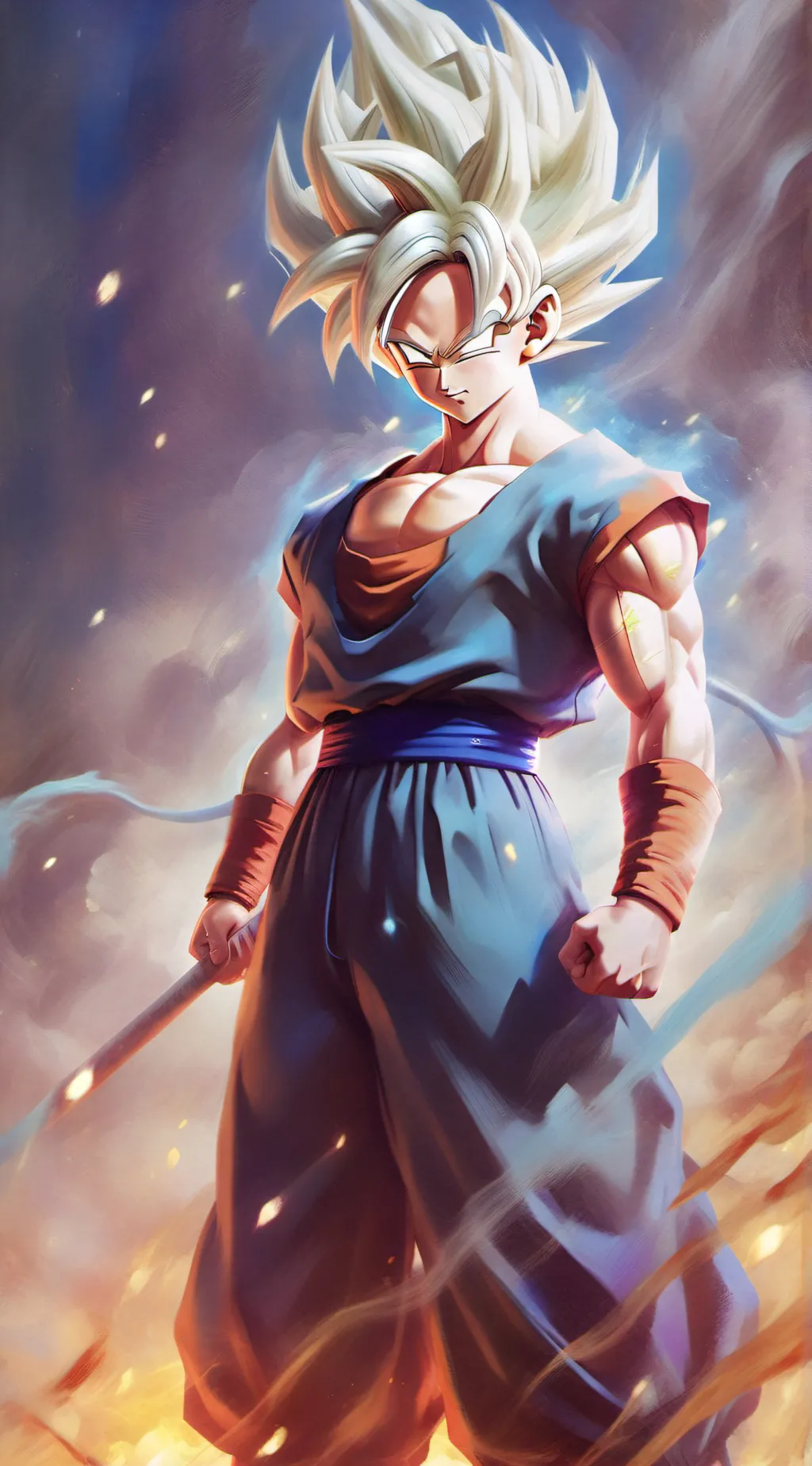ai character: Dragon ball super🐉 background