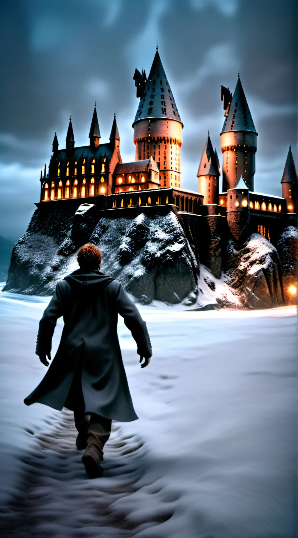 ai character: Hogwarts story background