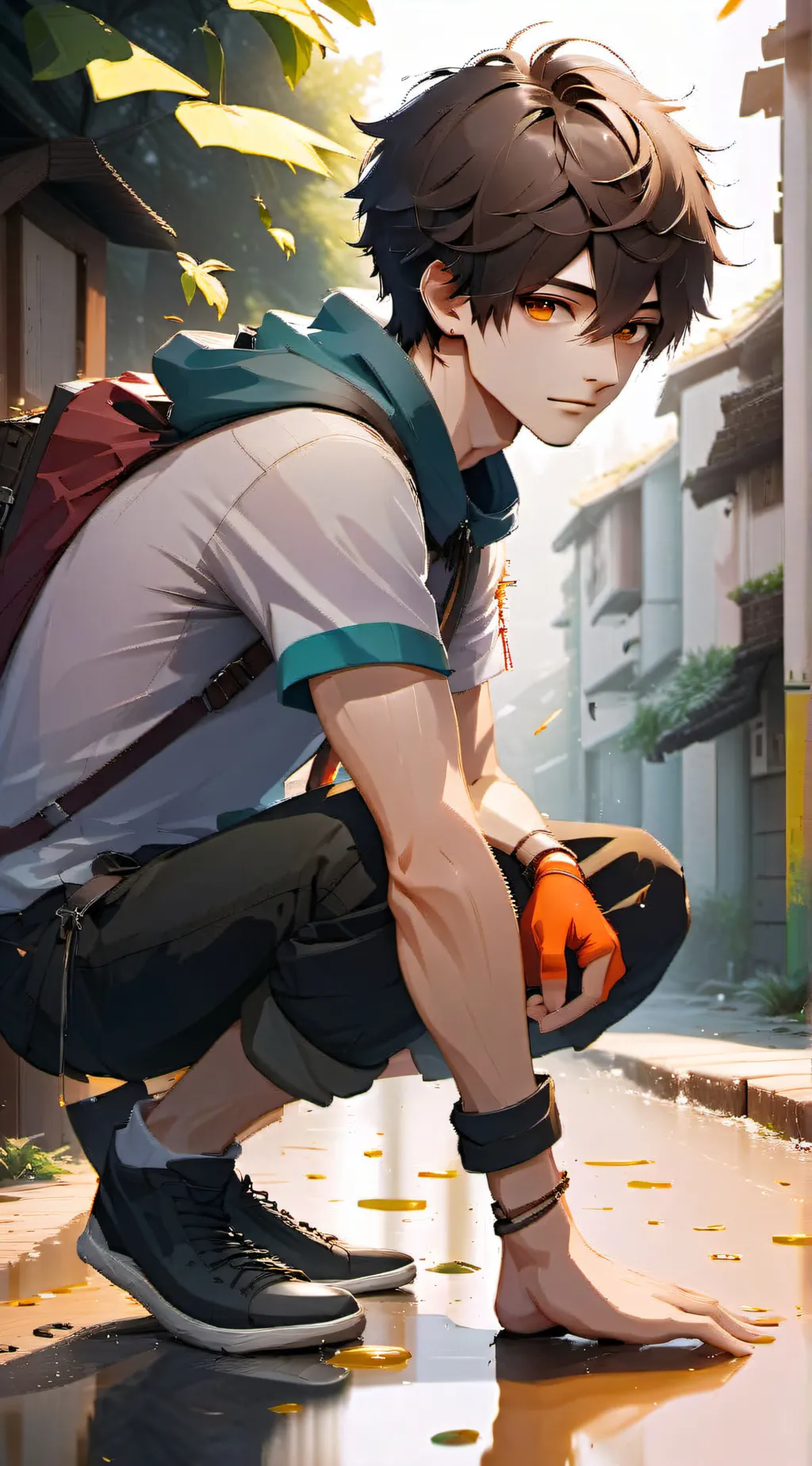 ai character: Jake  background