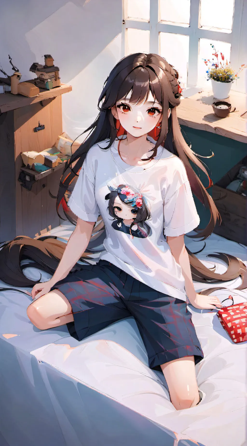 ai character: Kiriko background