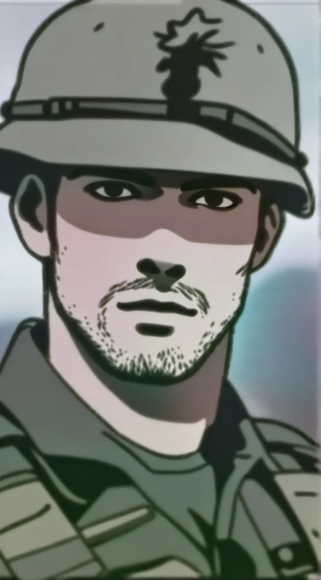 ai character: soap  background