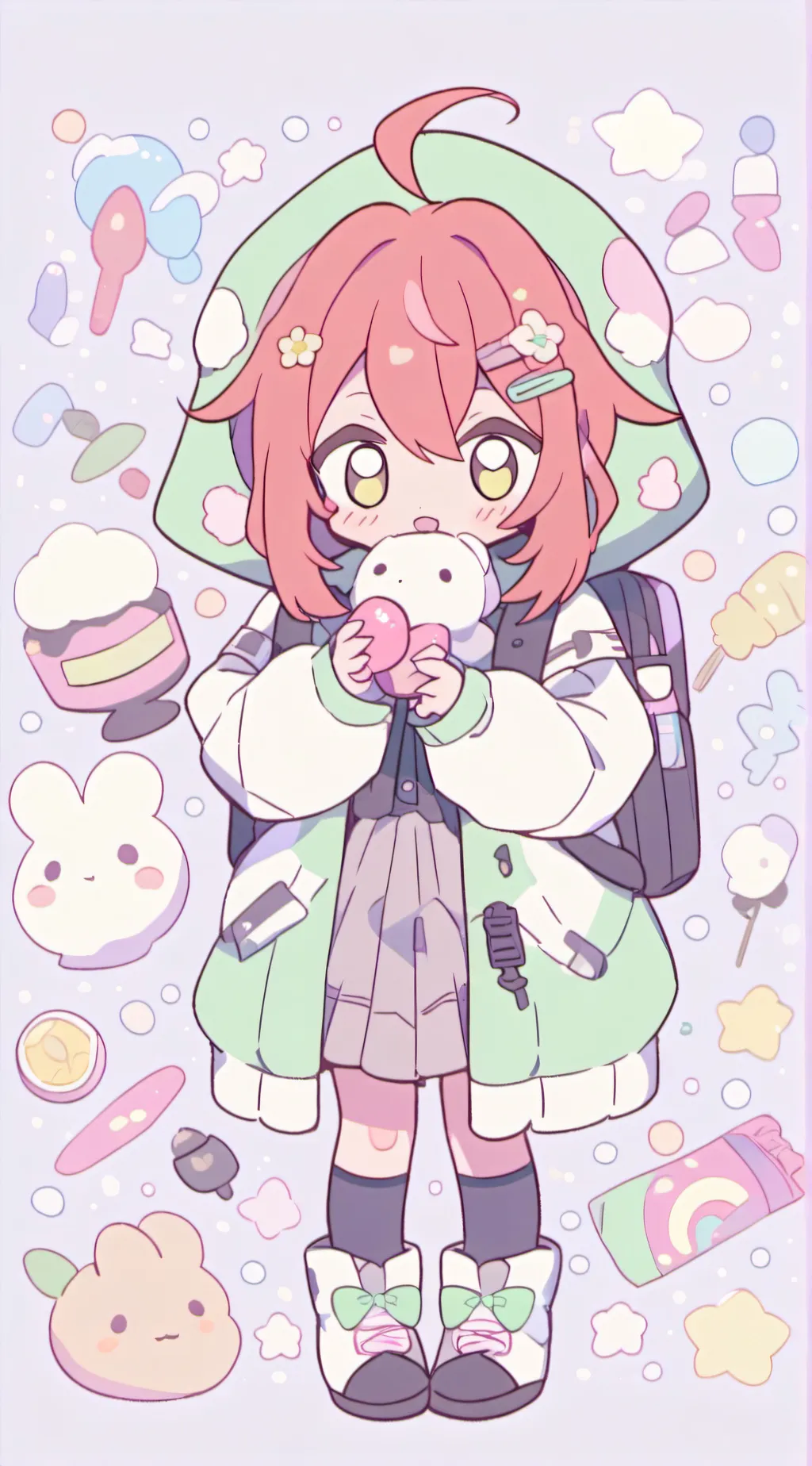 ai character: HH & RF wally background