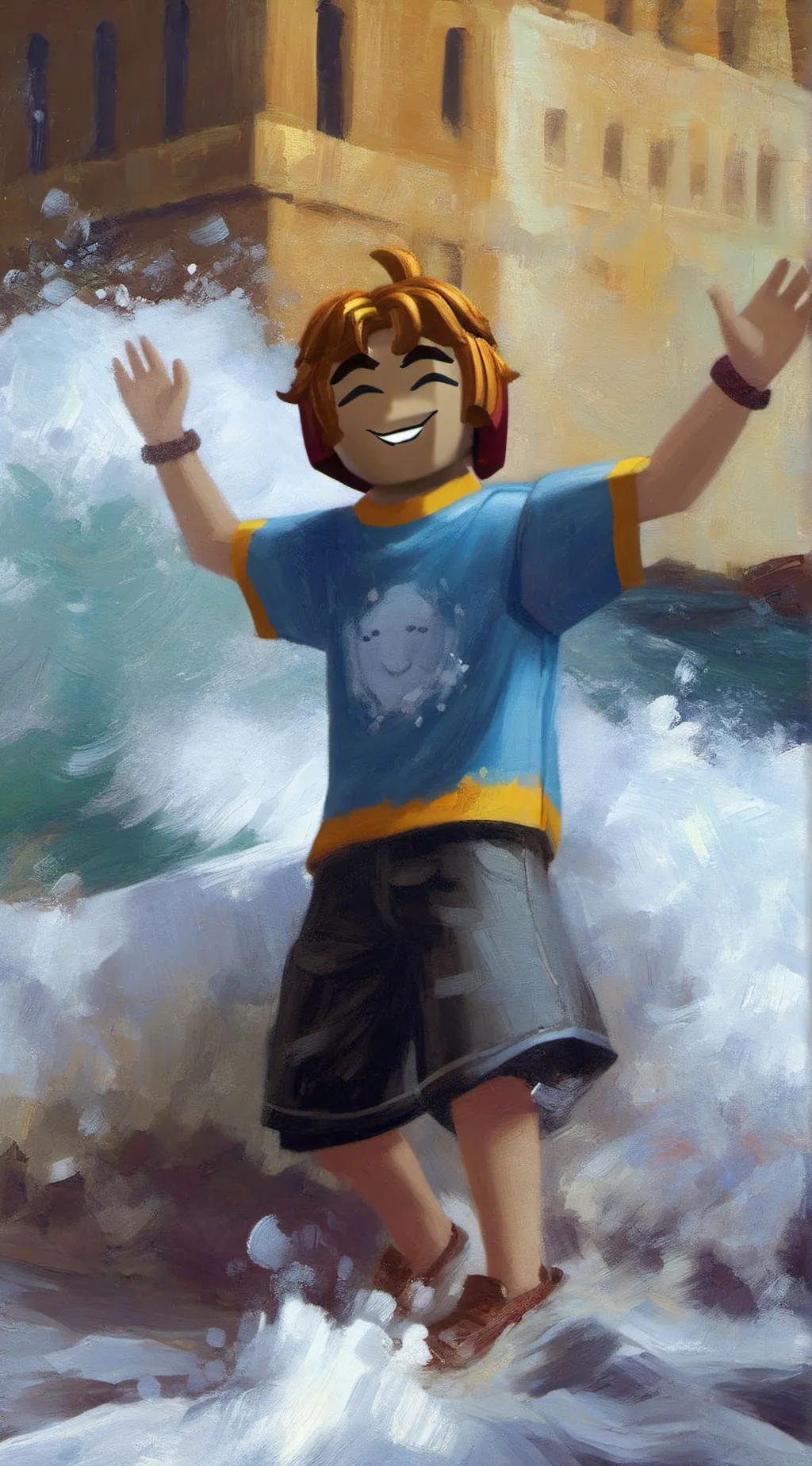 ai character: Roblox background