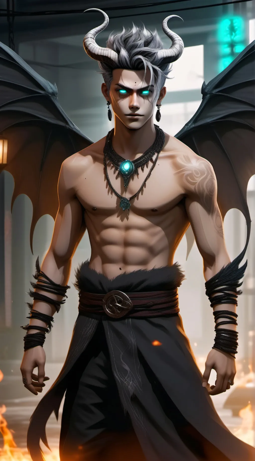 ai character: Kayden background