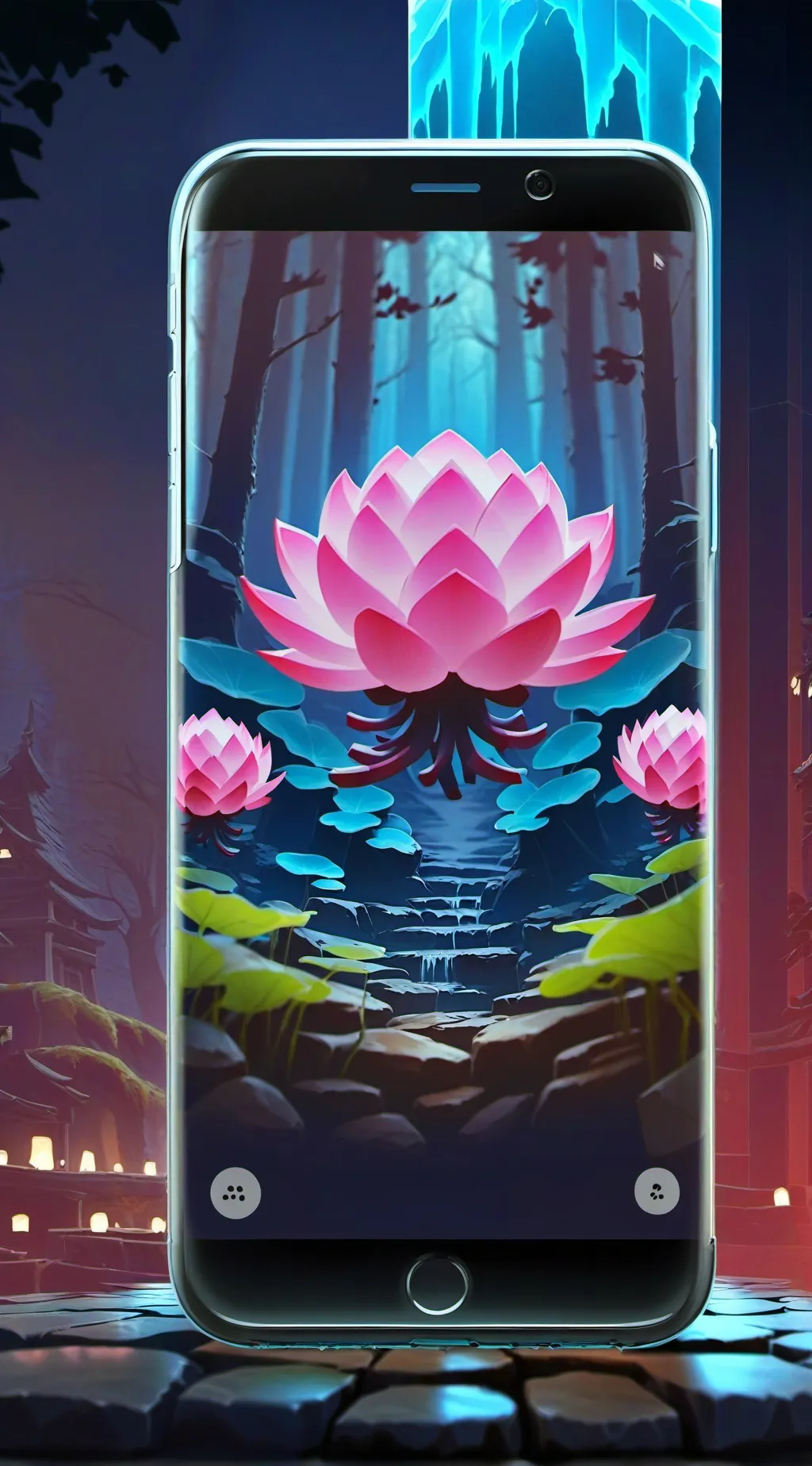 ai character: Leafy ES background