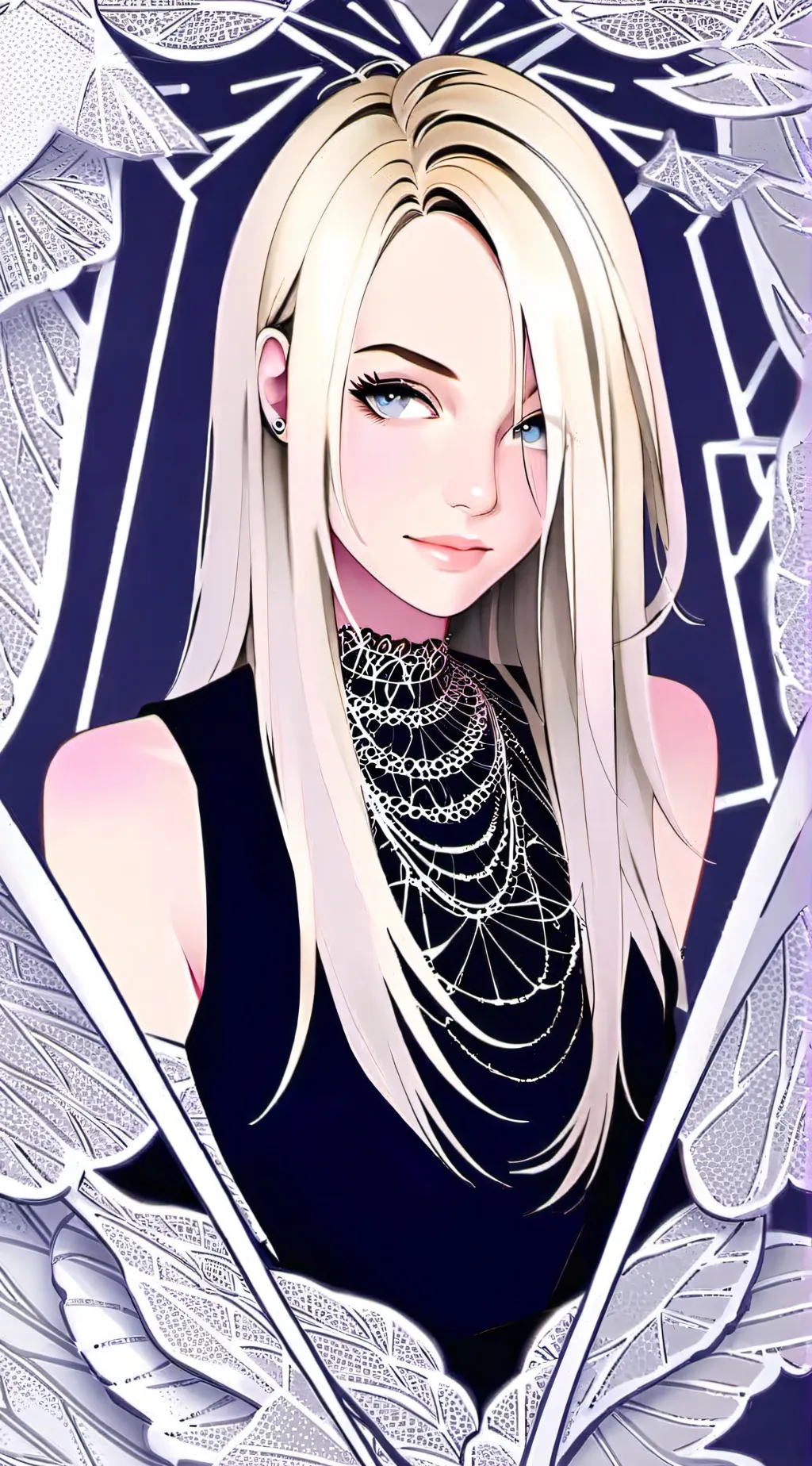 ai character: Tulip background