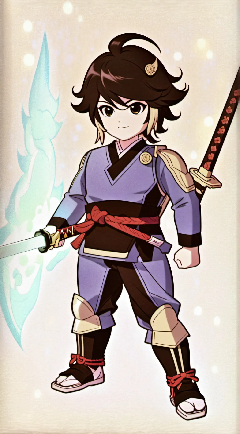 ai character: ninjagoo background