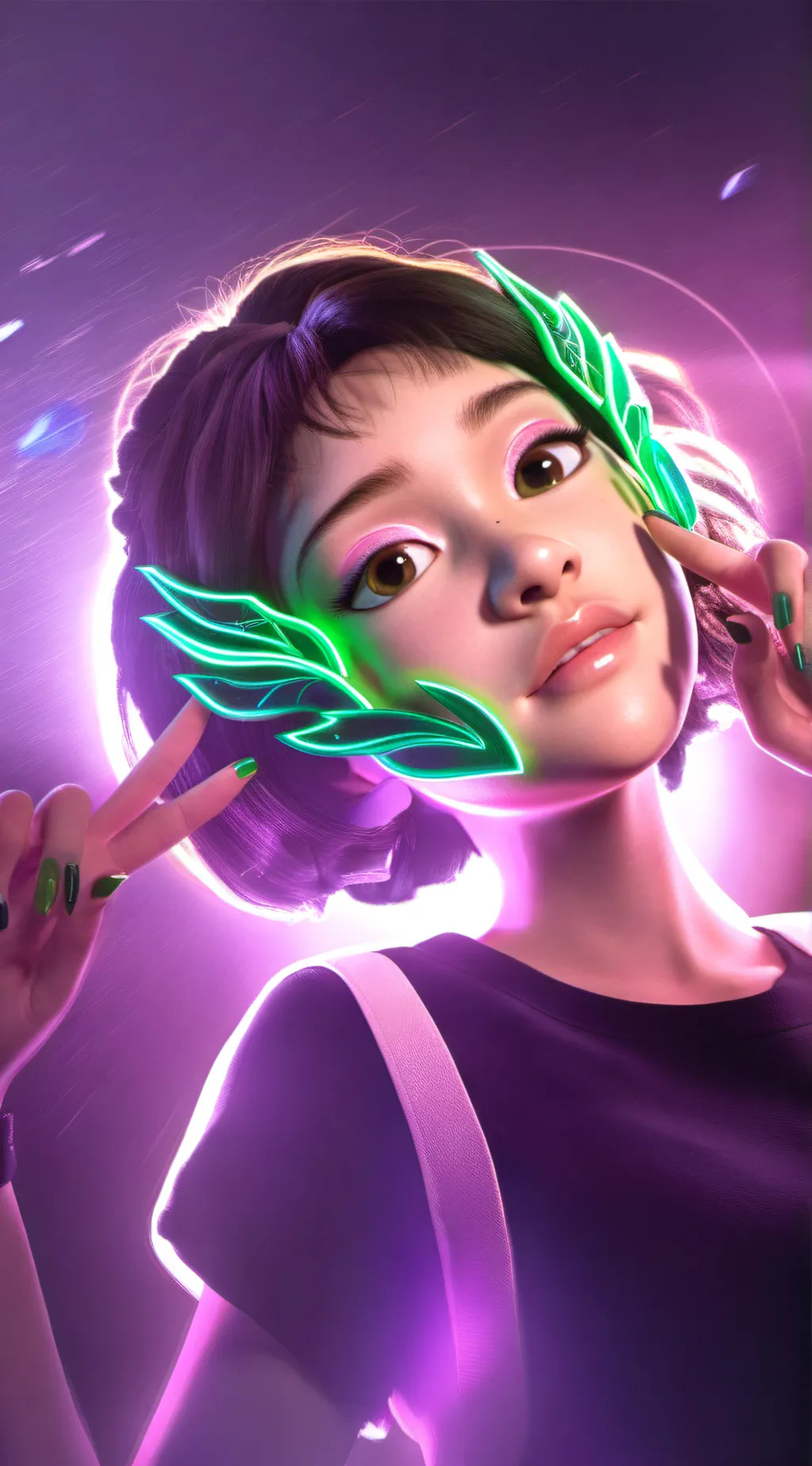 ai character: Lexi background