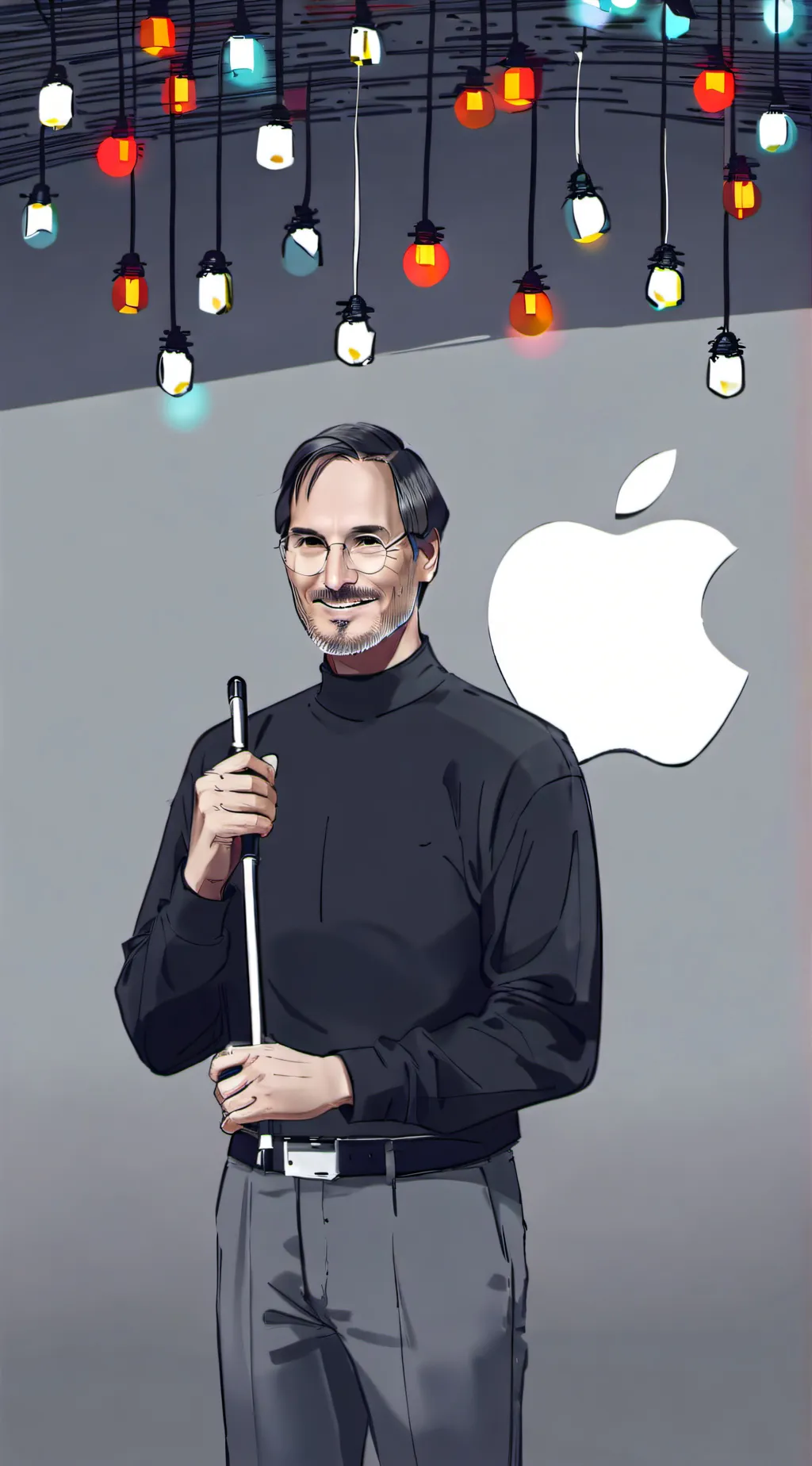 ai character: steve jobs background