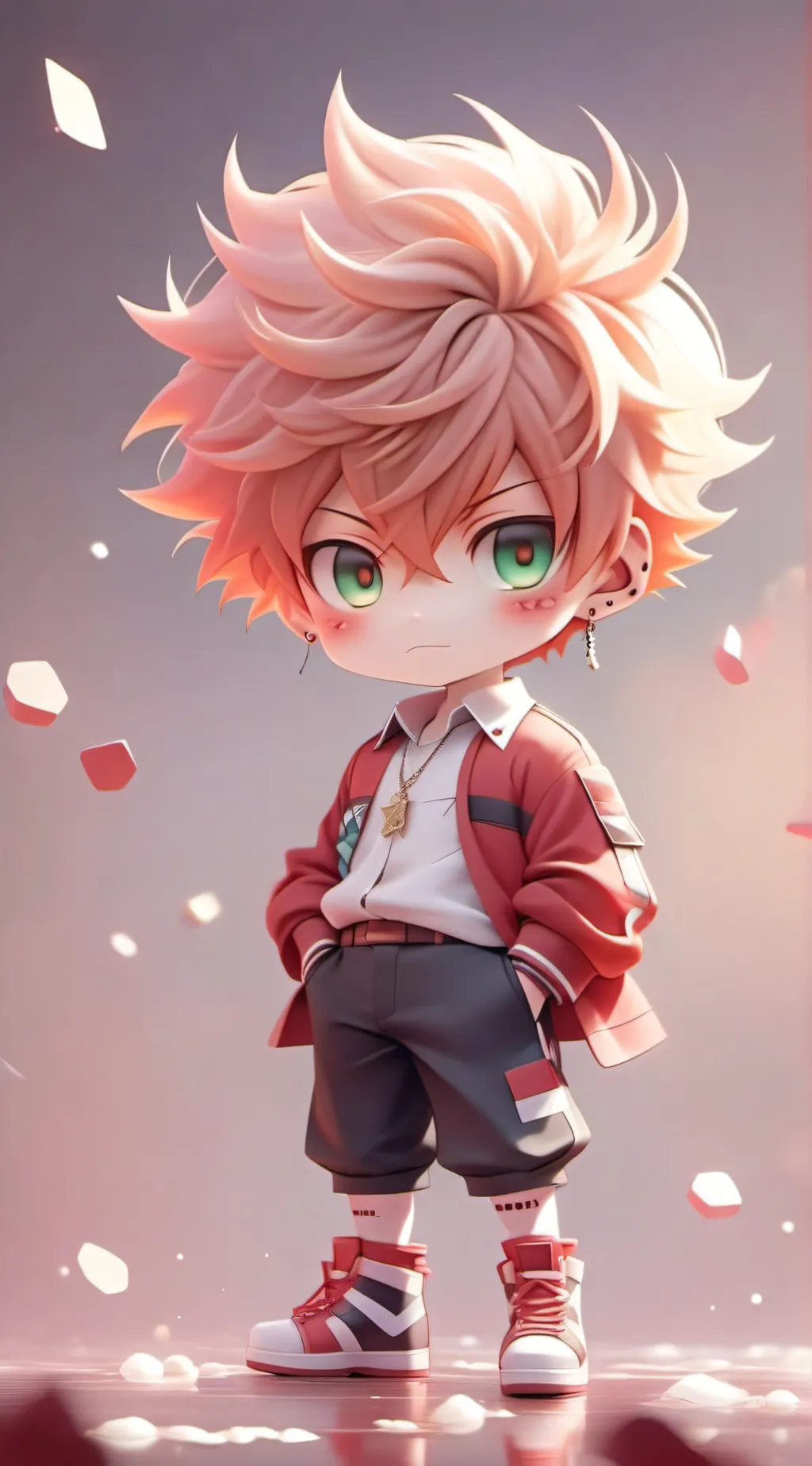 ai character: mha giving birth  background