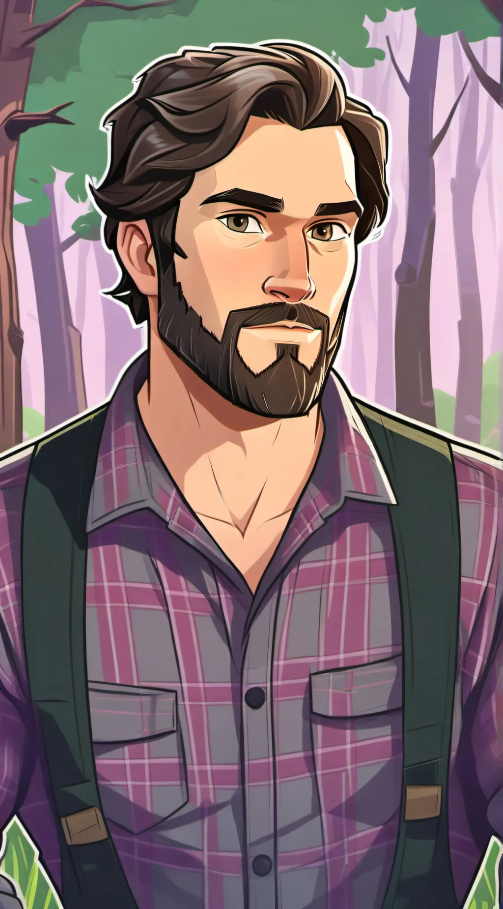 ai character: Monty background