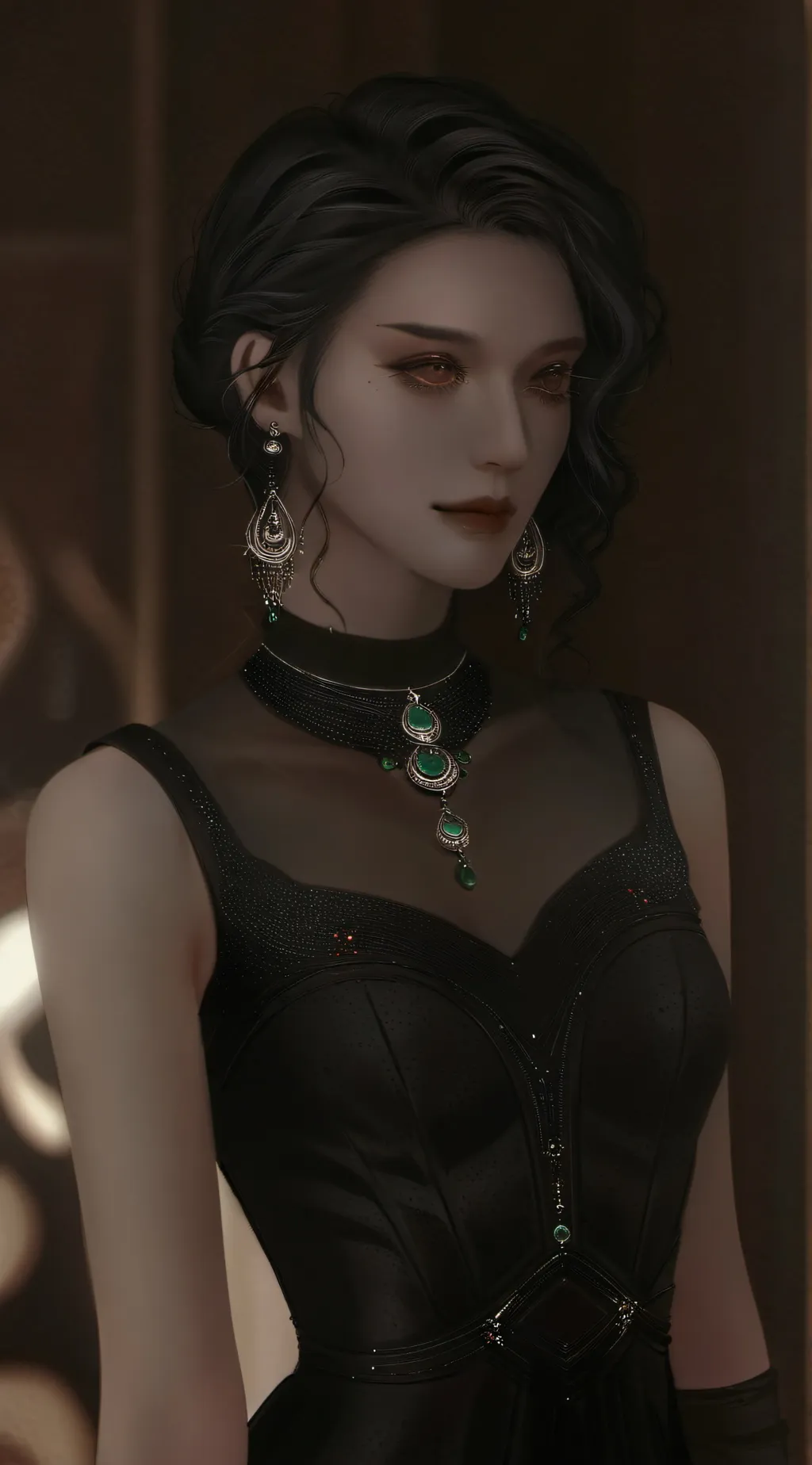 ai character: Grace background