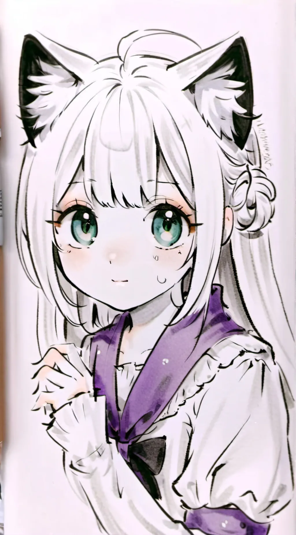 ai character: Luna background