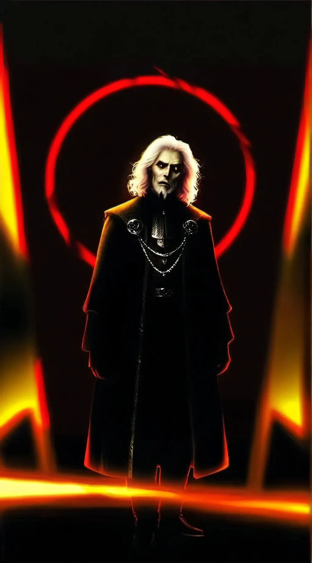 ai character: satan background