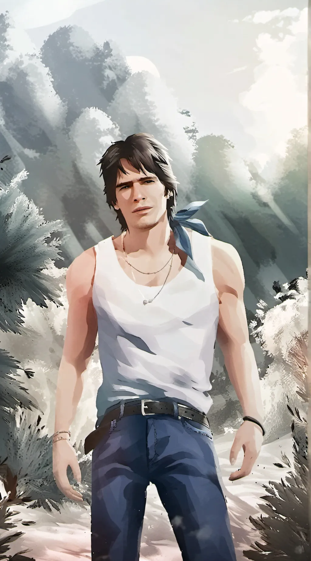 ai character: Rusty James background