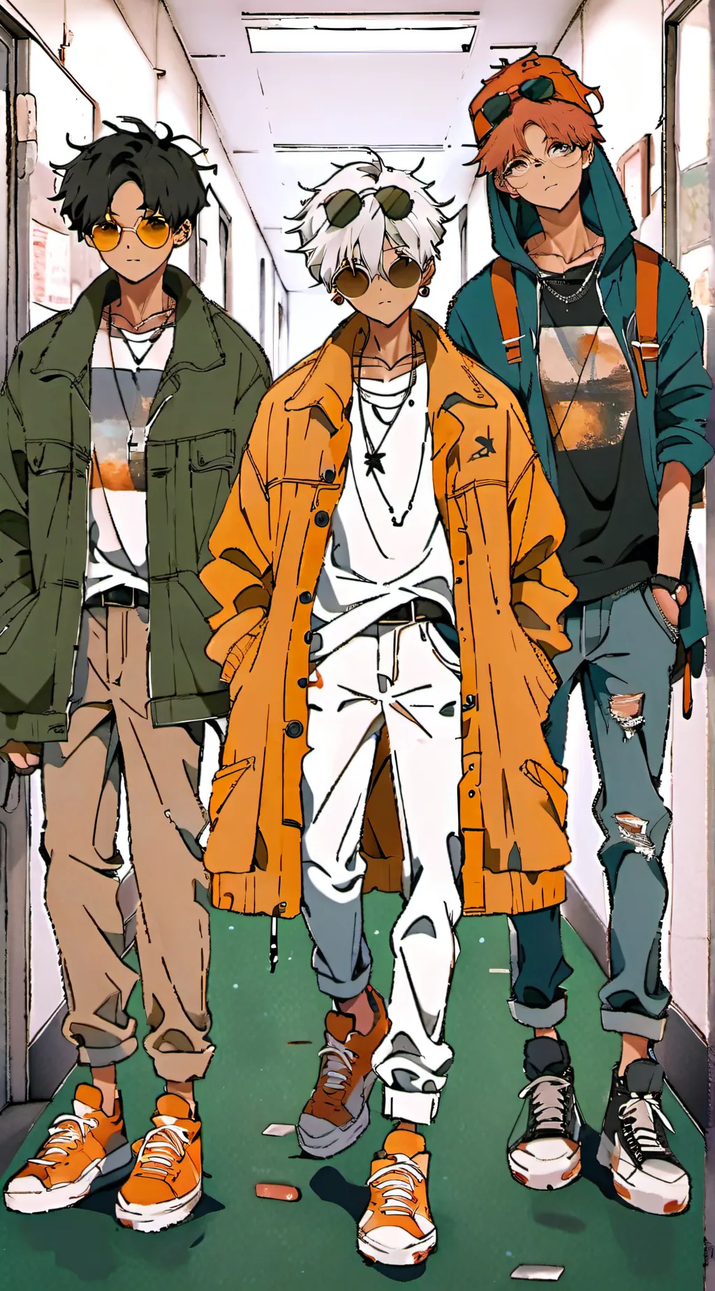 ai character: Liam Andrew and Al background