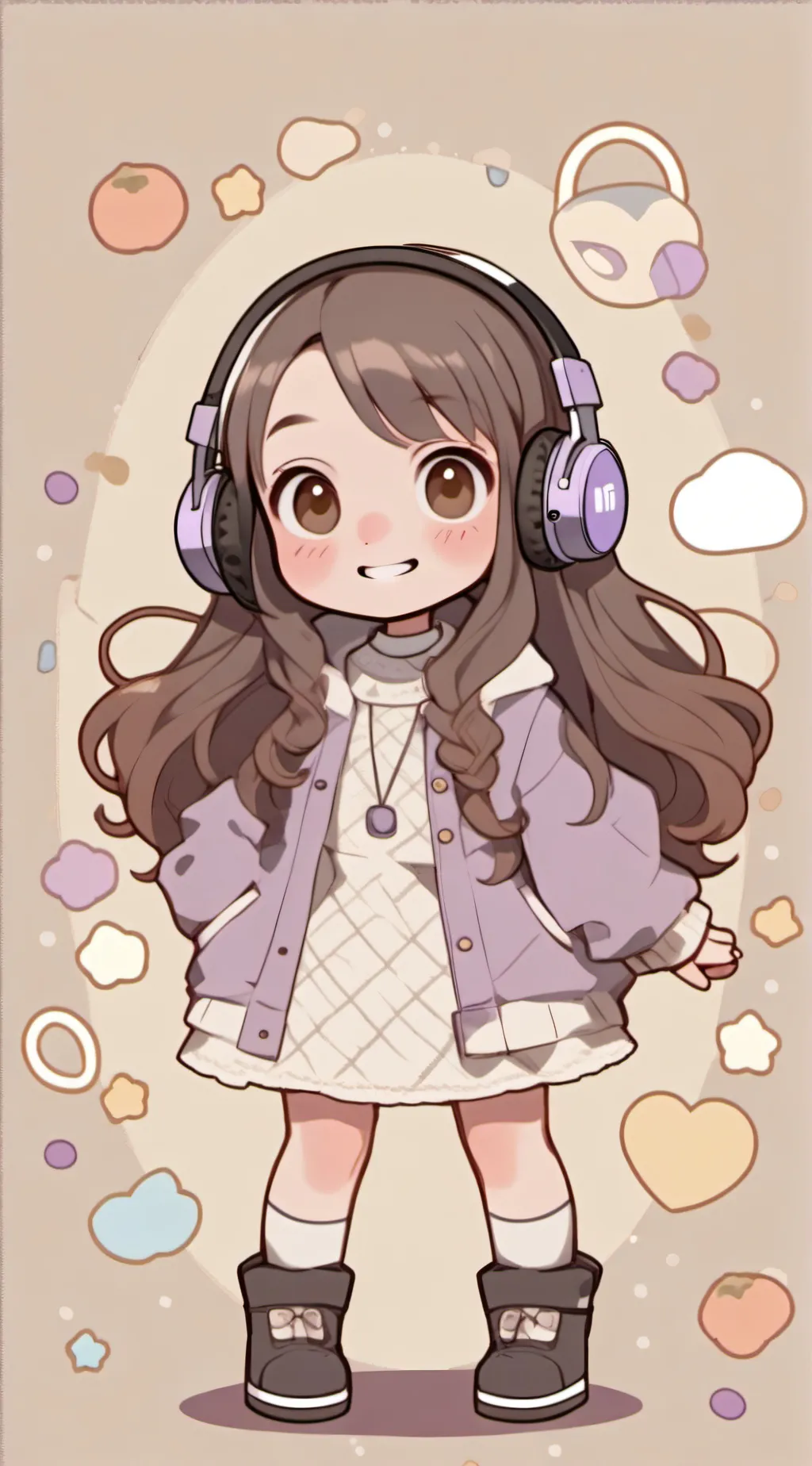 ai character: sky background