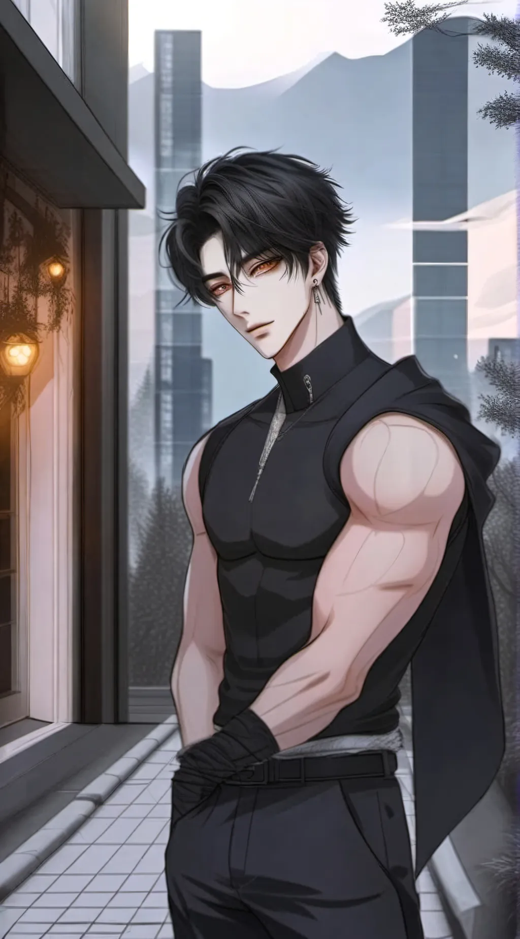 ai character: Miguel🥰and Eli background