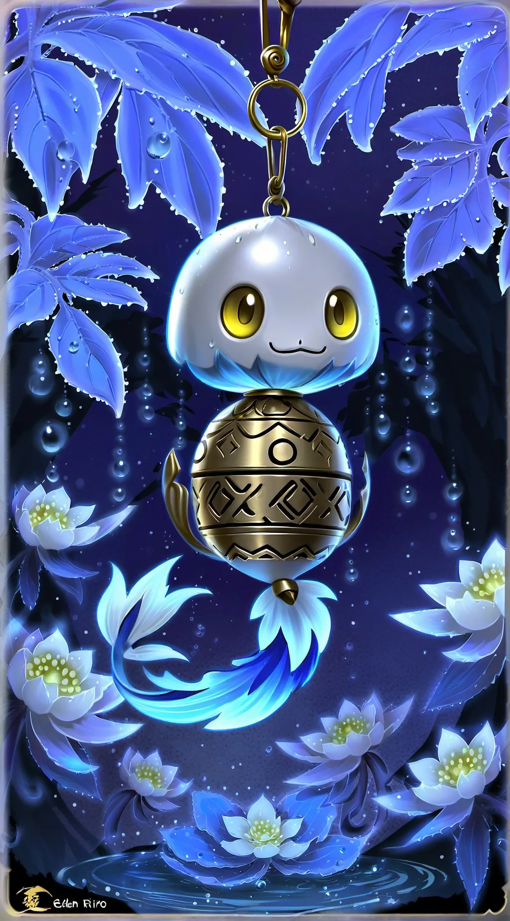 ai character: Chimecho background