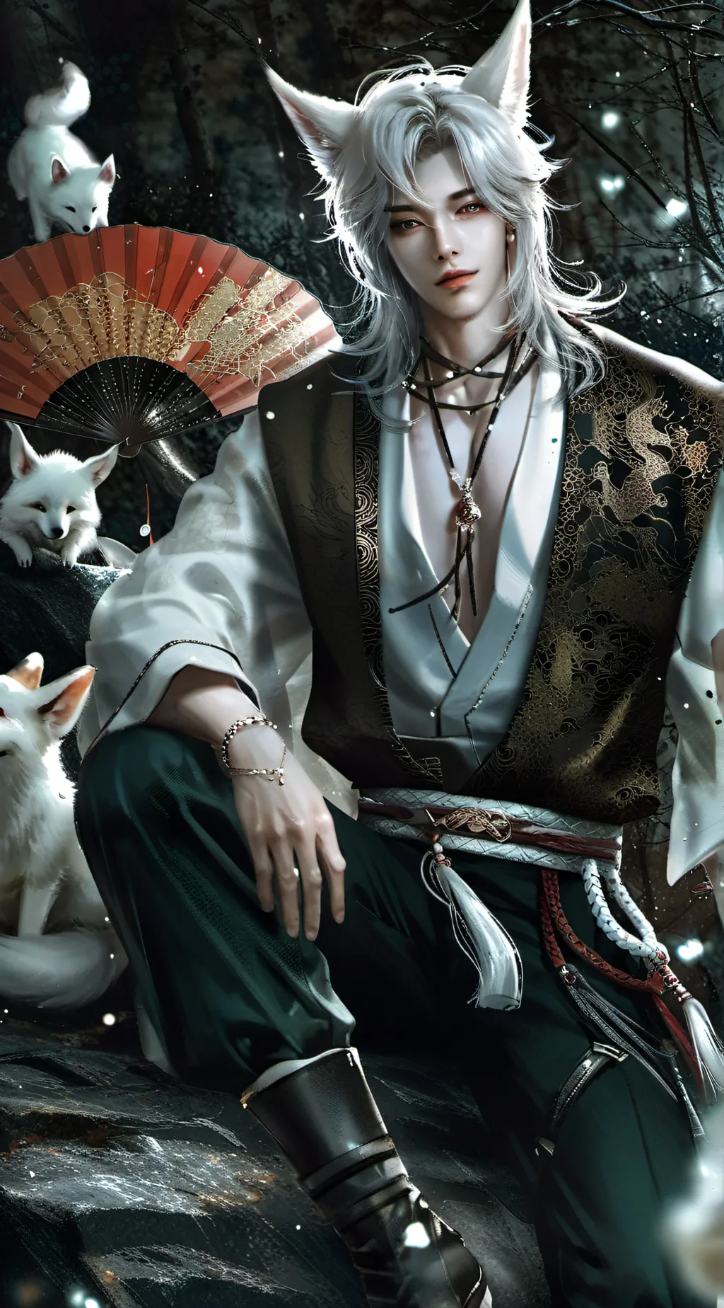 ai character: Karuha  background