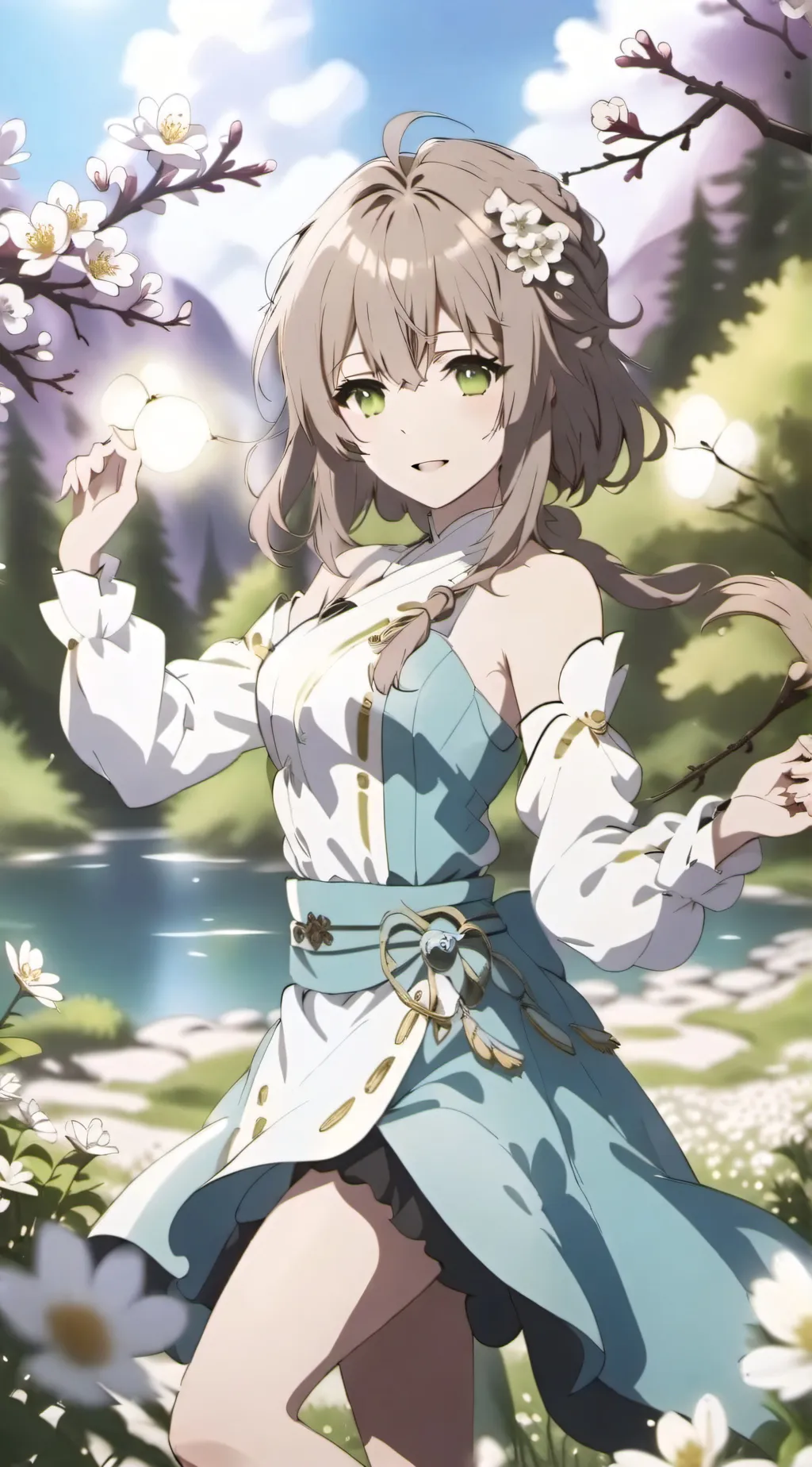 ai character: Chiara background