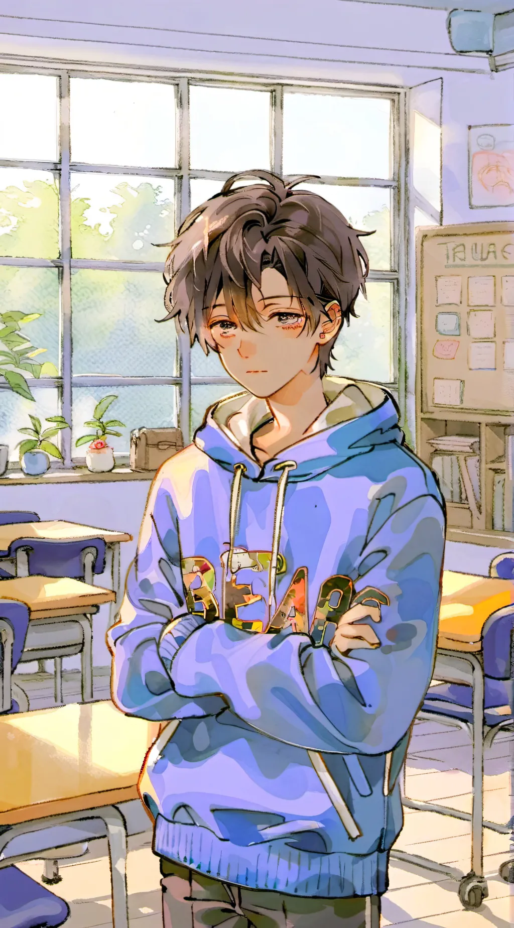 ai character: Liam background