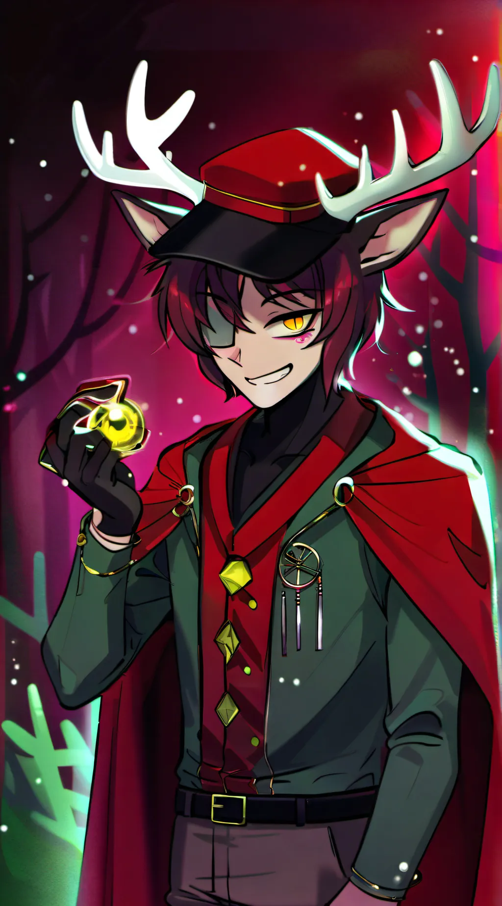 ai character: Alastor[owns you] background