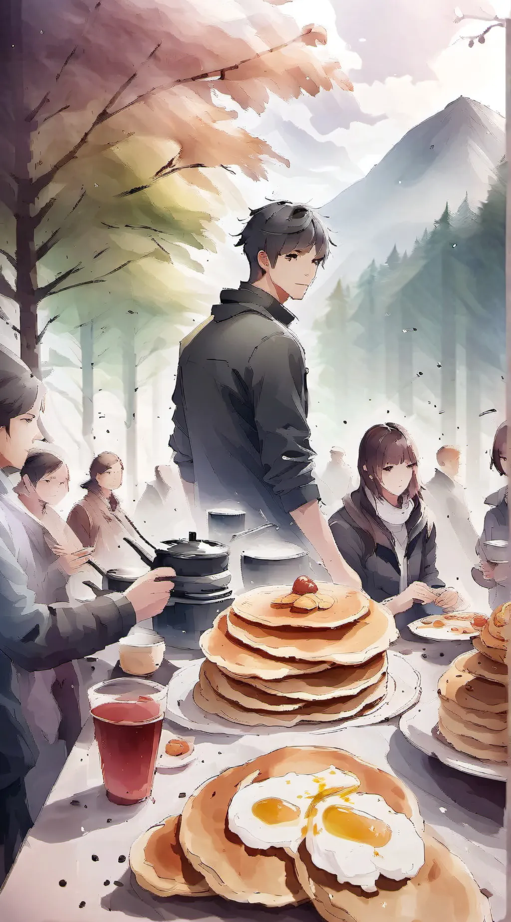 ai character: Comment ideas! background