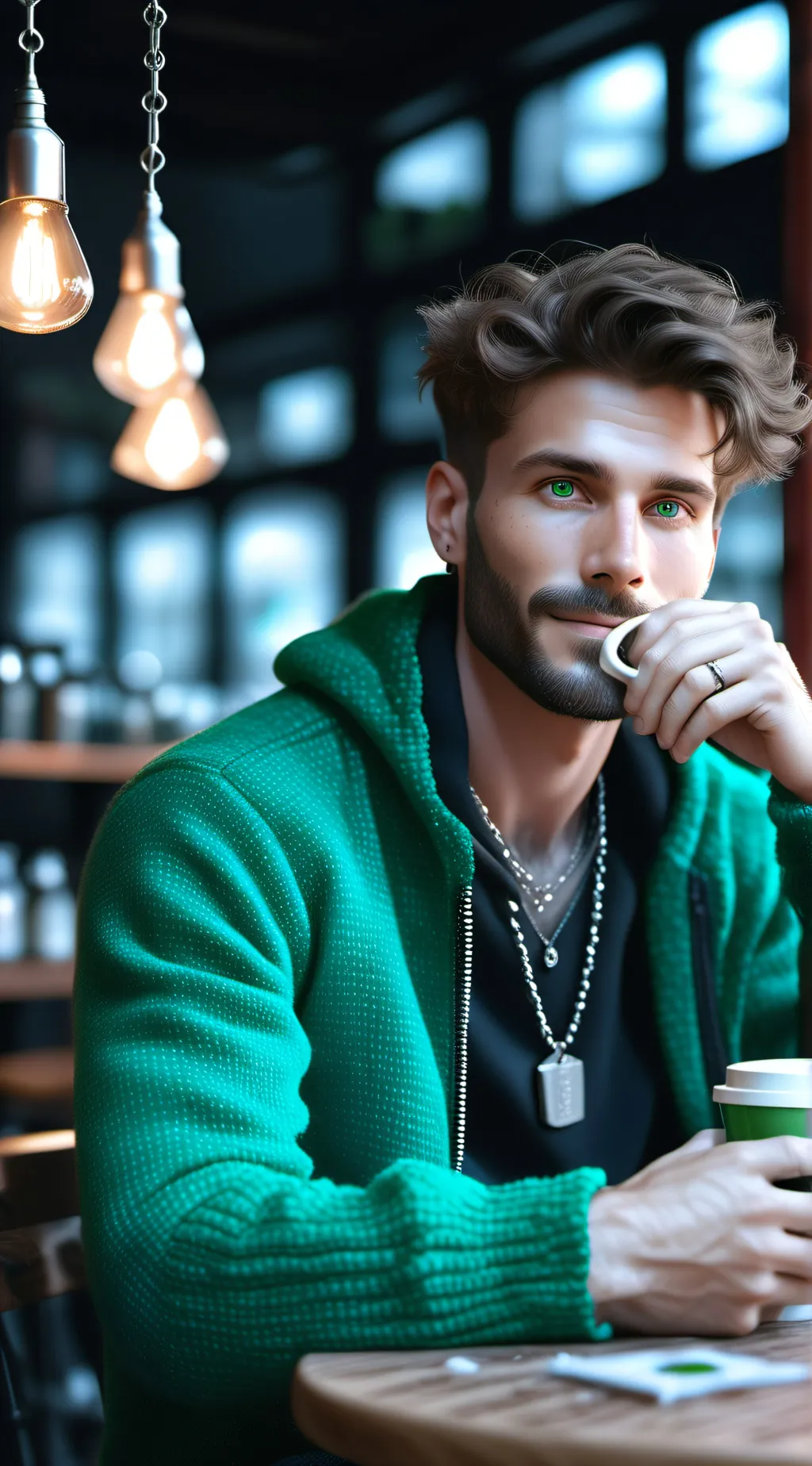 ai character: Andrewʚ🌠 background