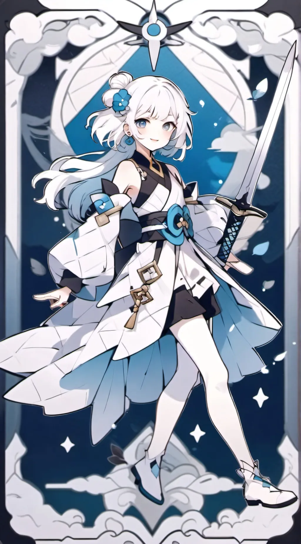 ai character: Genshin(children) background