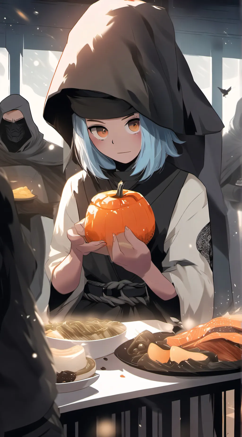 ai character: Arron  background