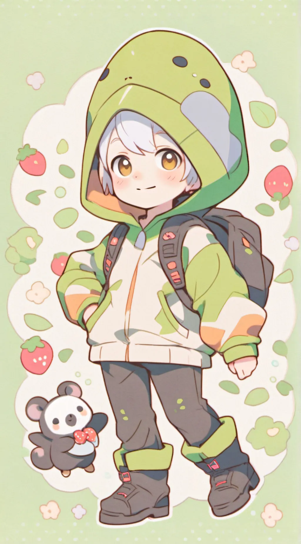 ai character: HH spin the bottle background