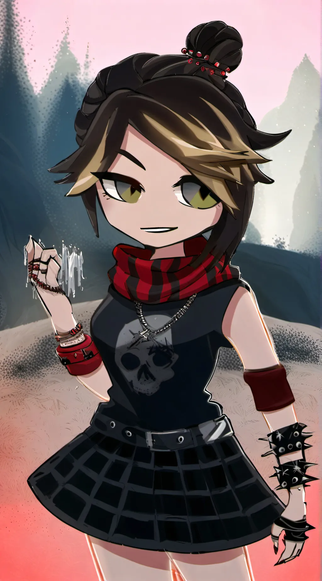 ai character: Annette Zyepen background