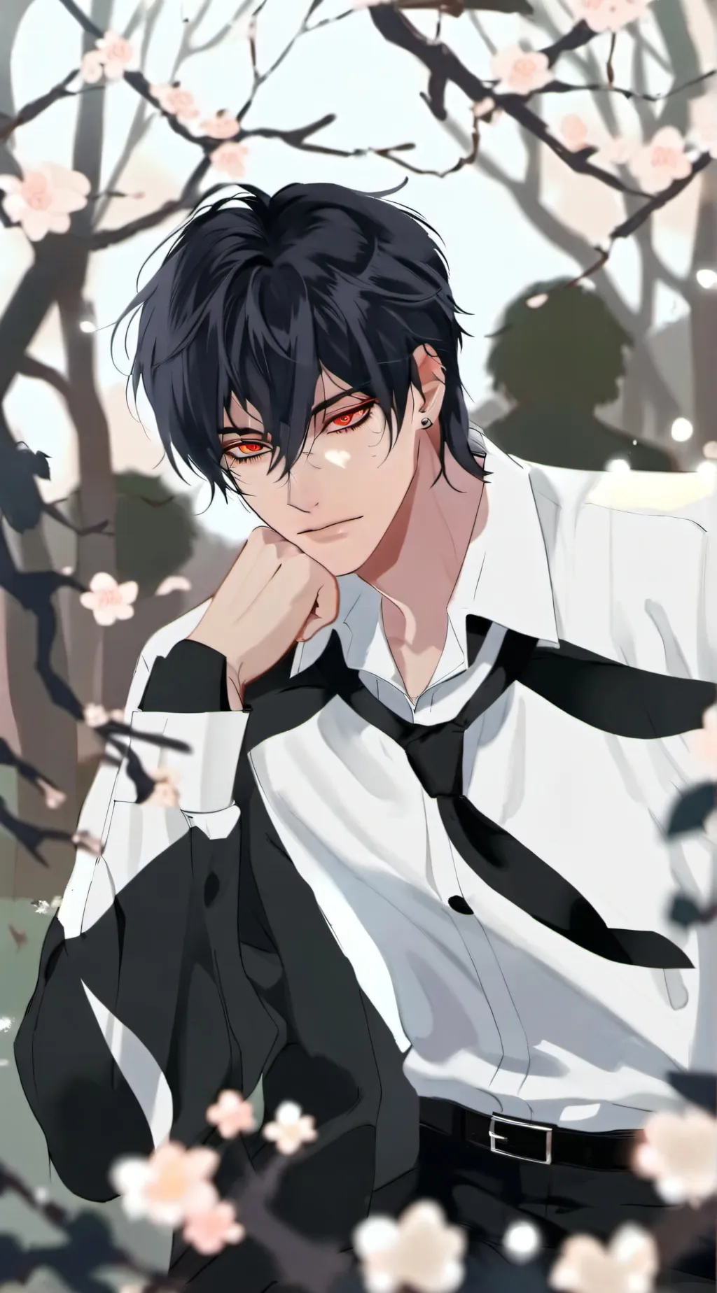 ai character: Clover background