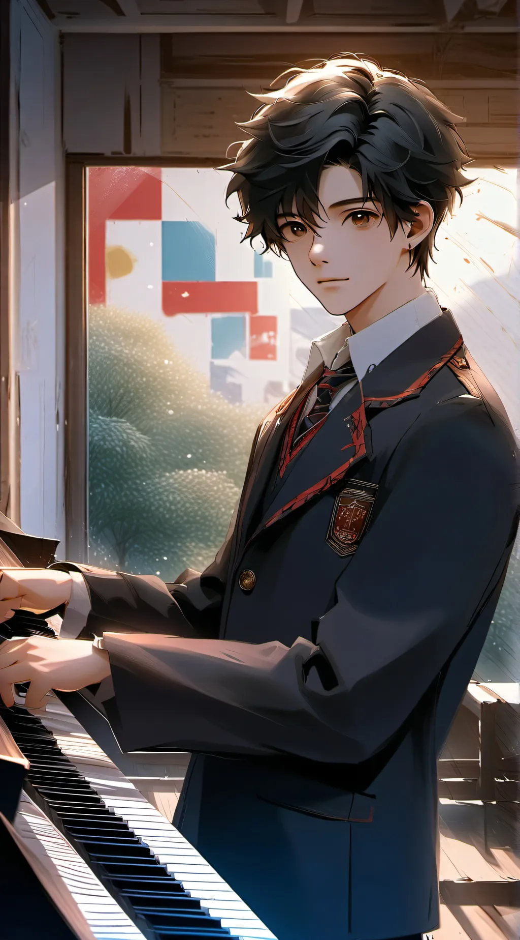 ai character: 吴承向 background