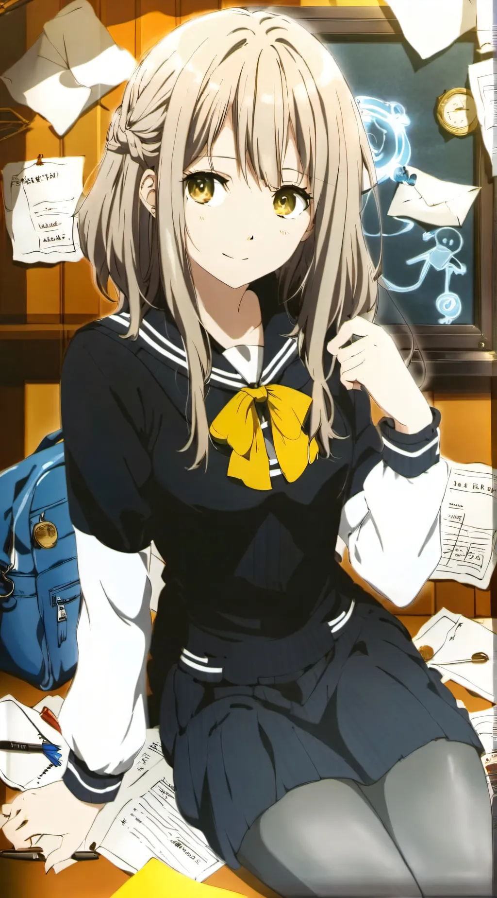 ai character: Riley background