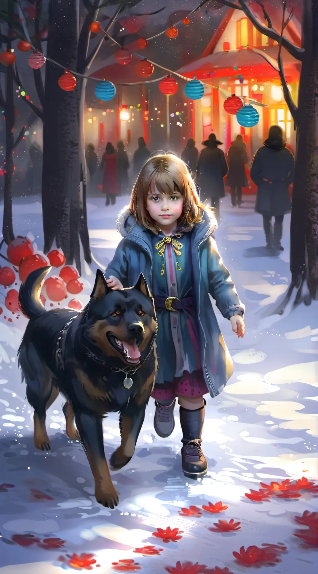 ai character: Party Time! background