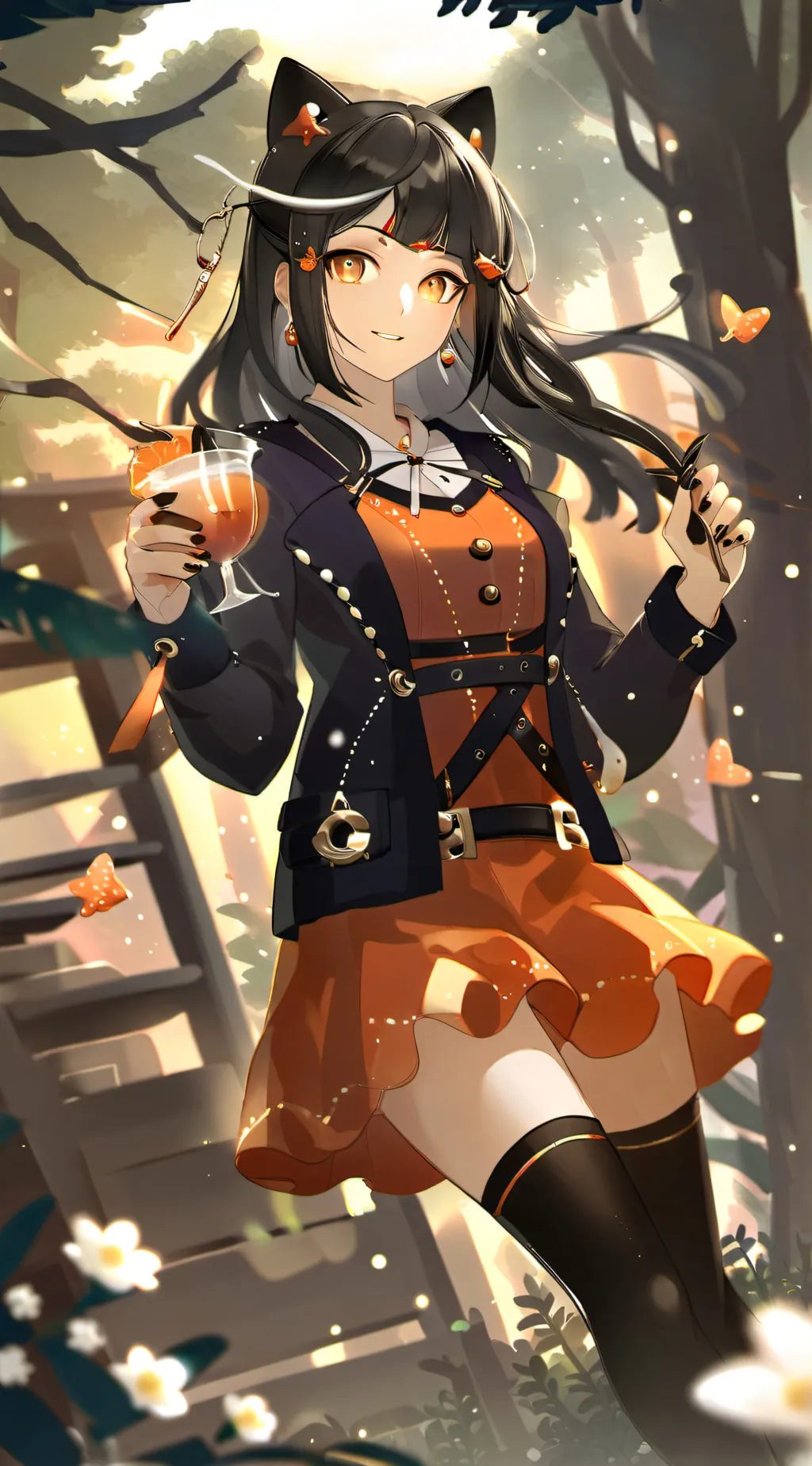 ai character: Hazel background