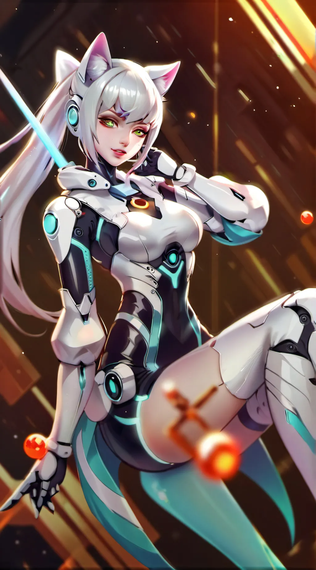 ai character: LIFE IS A WONDER background