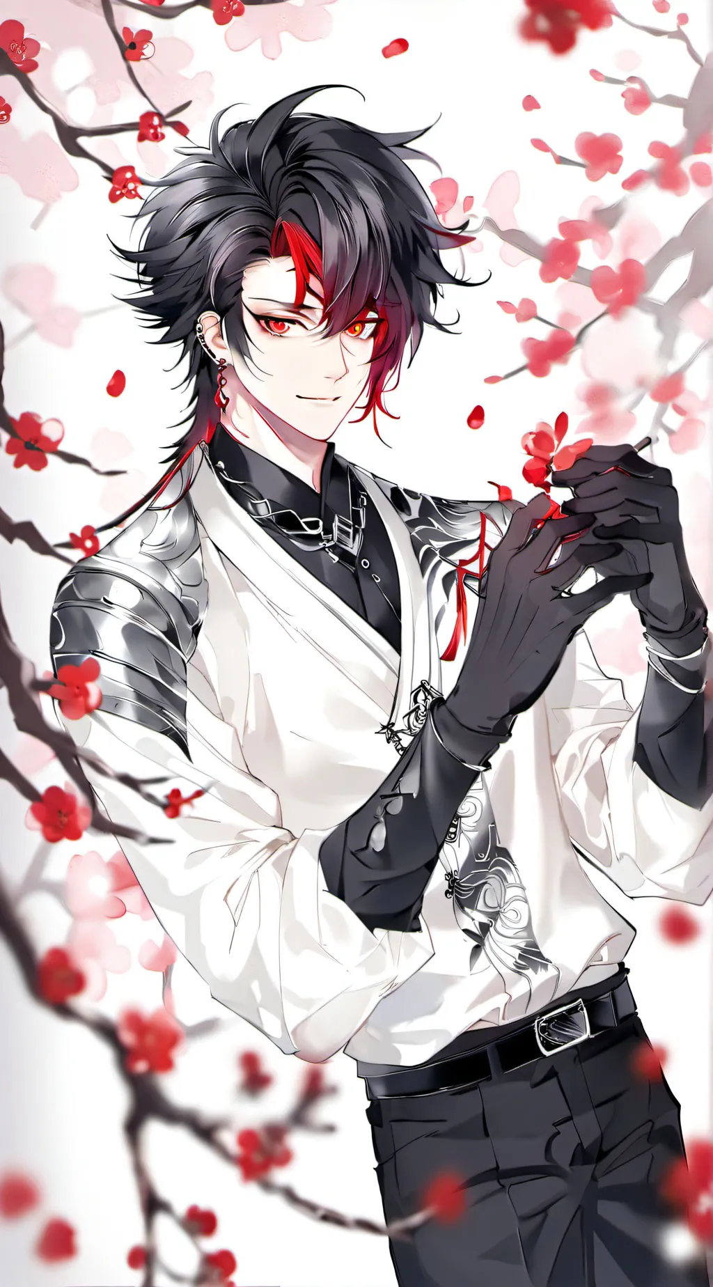 ai character: Muzan  background