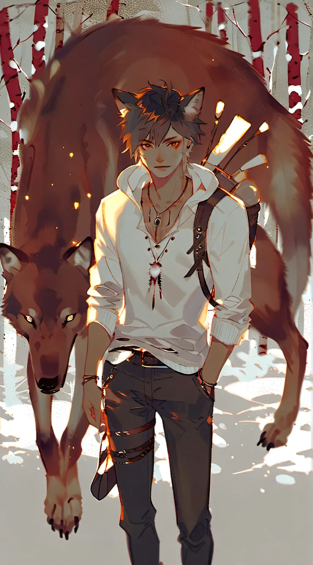 ai character: carl background