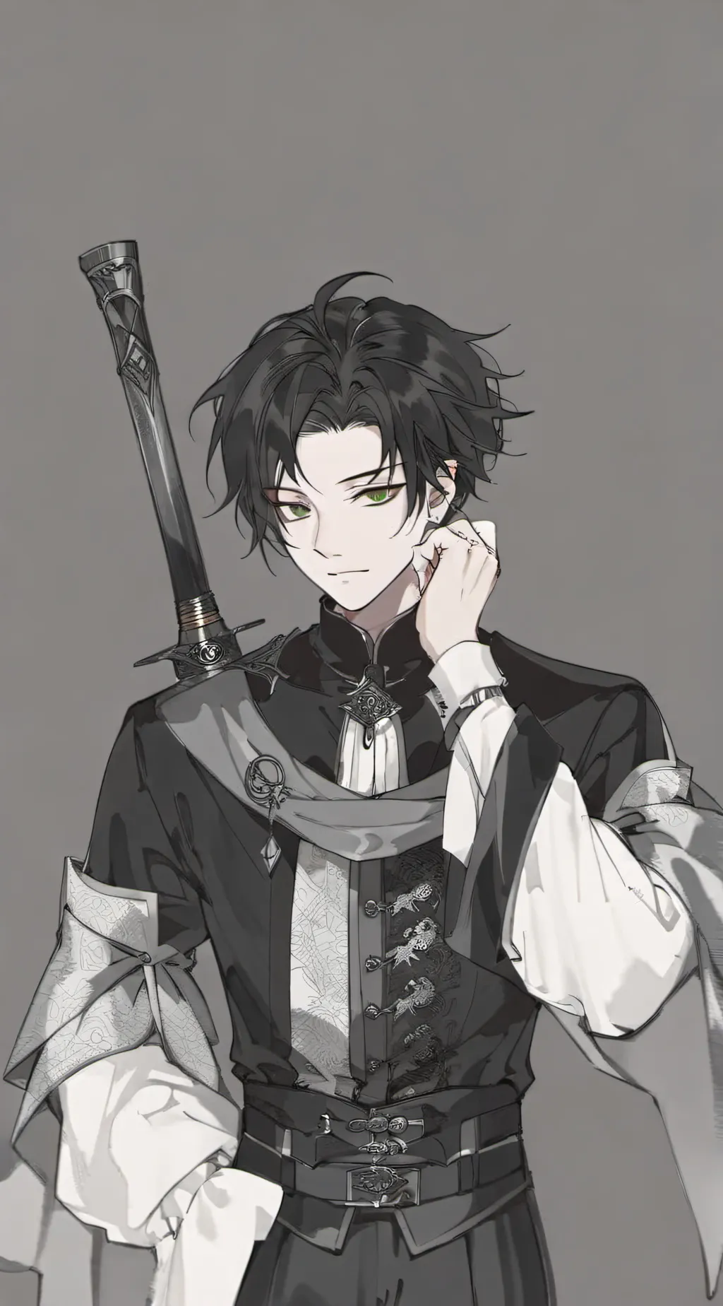 ai character: Weiss Shy background