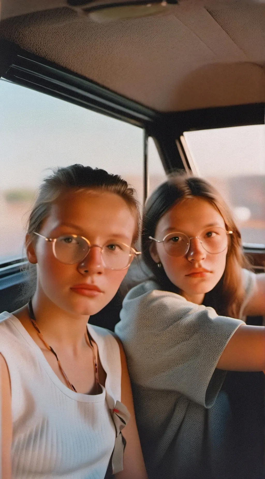 ai character: Layla and Leona background